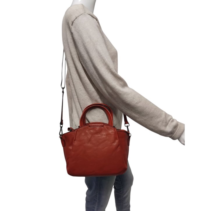 Aunts & Uncles Mrs. Plum Crumble Handtasche S intense rust